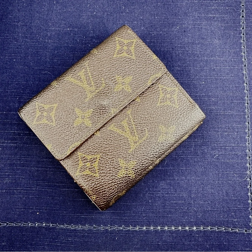 AUTHENTIC Louis Vuitton Vintage Porte-Valeurs Cartes Crédit.Elise wallet.